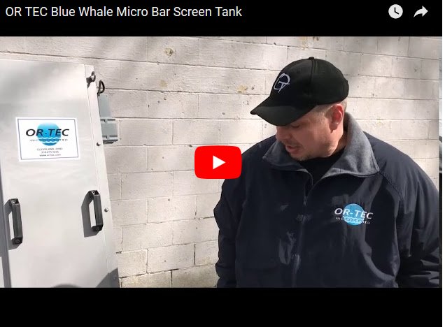 OR-TEC Micro Bar Screen Tank